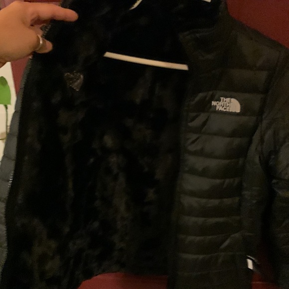 North face jacket double face, girls size 14/16 LG, in very good condition - Picture 5 of 5